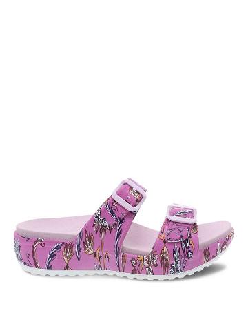 Sandales Dansko Kandi Paisley Molded Femme Violette | FR 126HAP